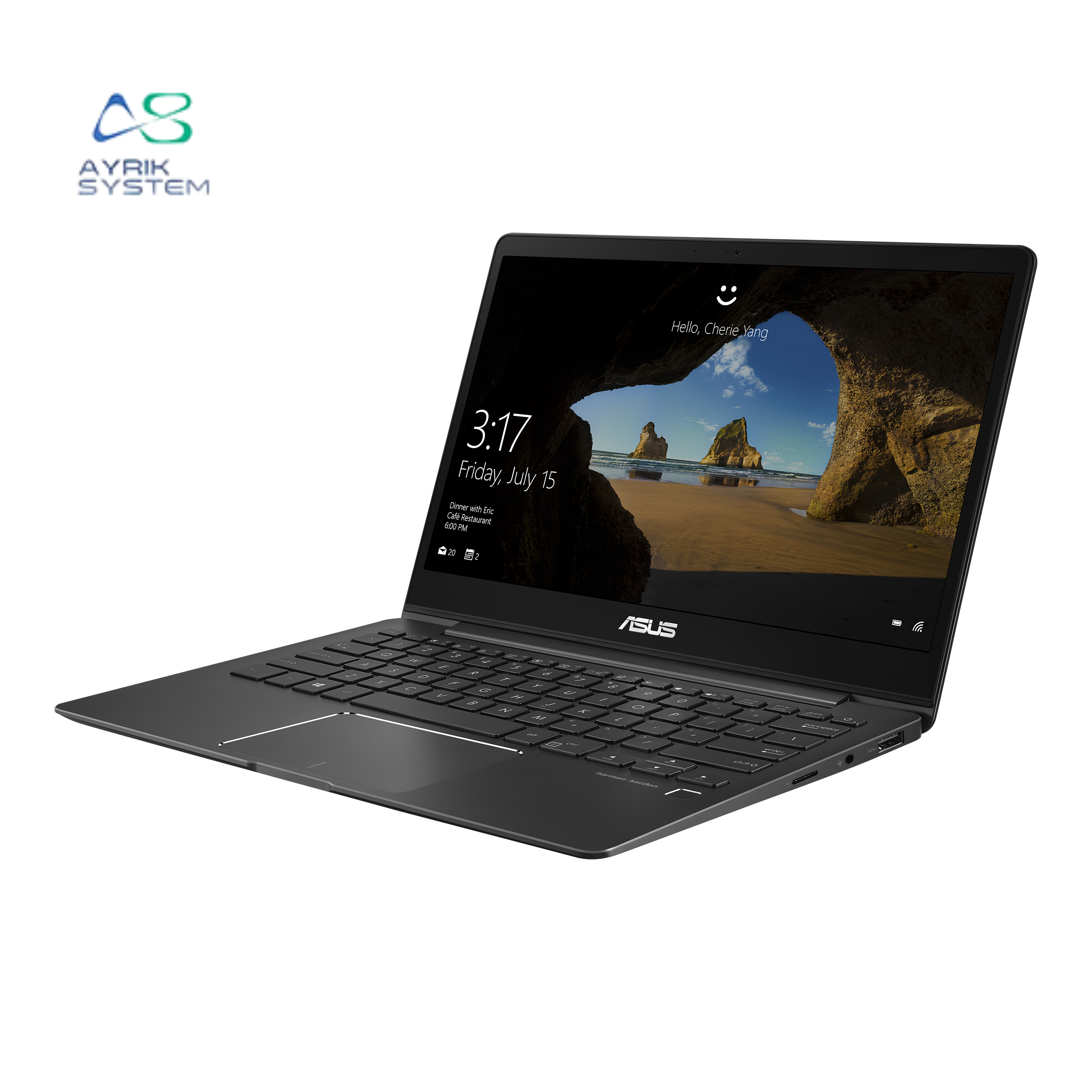 لپ تاپ ایسوس Asus ZenBook UX331FN  i7(8665U) 16GB DDR4 512SSD  Intel UHD  GeForce MX150 2GB 