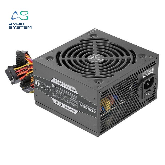 منبع تغذیه گرین مدل GP400A-ECO